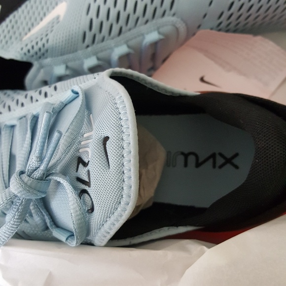 Nike Air Max 270 Ocean Bliss NWT W12 M10.5 - Picture 3 of 4